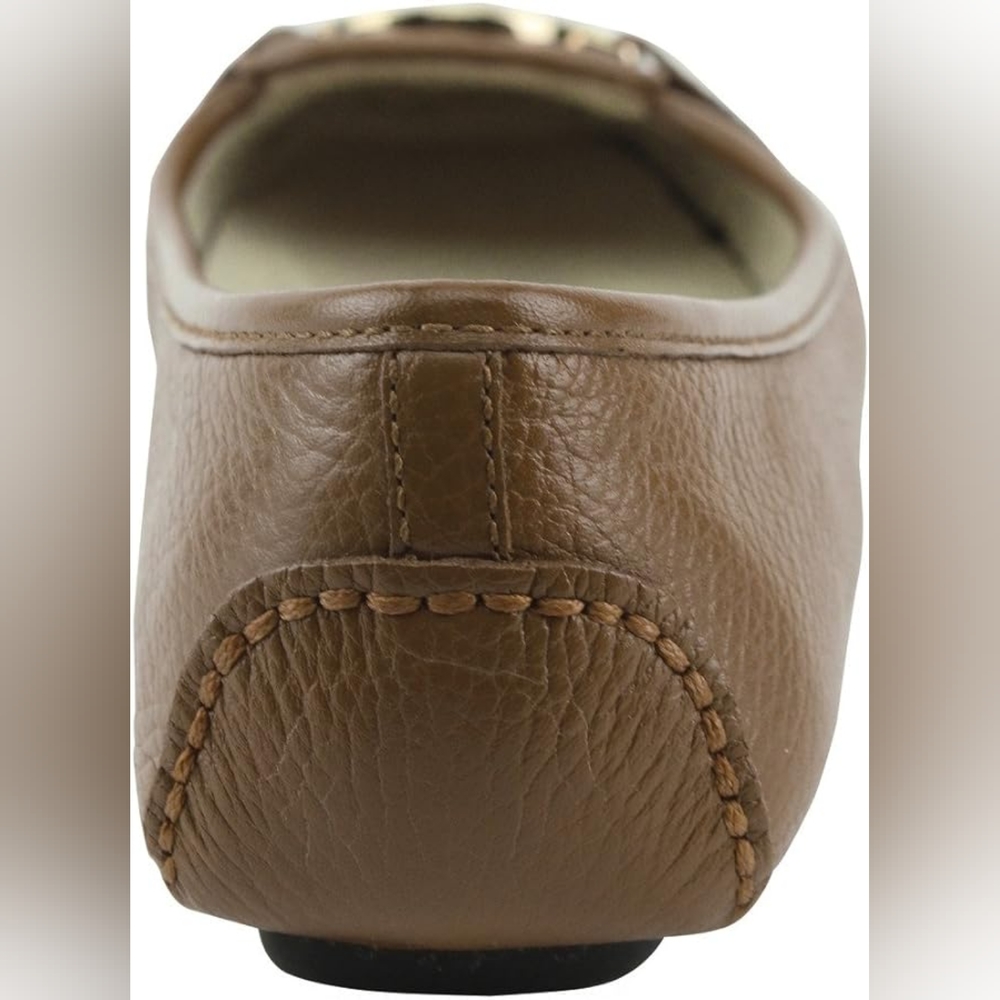 Michael Michael Kors Fulton Leather Moccasin Flats - Picture 2 of 8